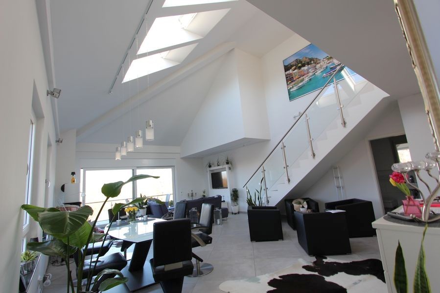 albero:) Premium-Maisonette direkt am Main - Kamin, Sauna, Aufzug und TG - Maisonettenwohnung Seligenstadt | Angebot:26006959